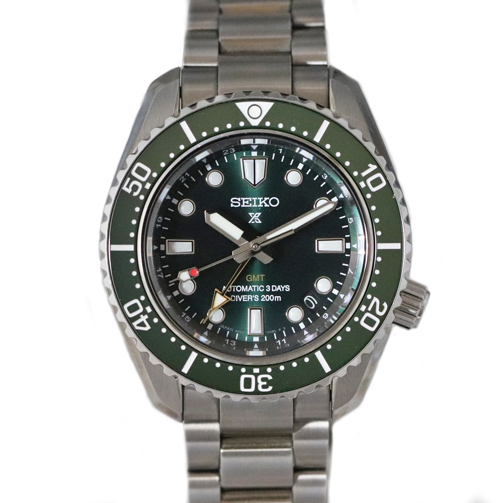 セイコー Seiko SBEJ009 プロスペックス  1968 メカニカルダイバーズ GMT グリーン【中古】