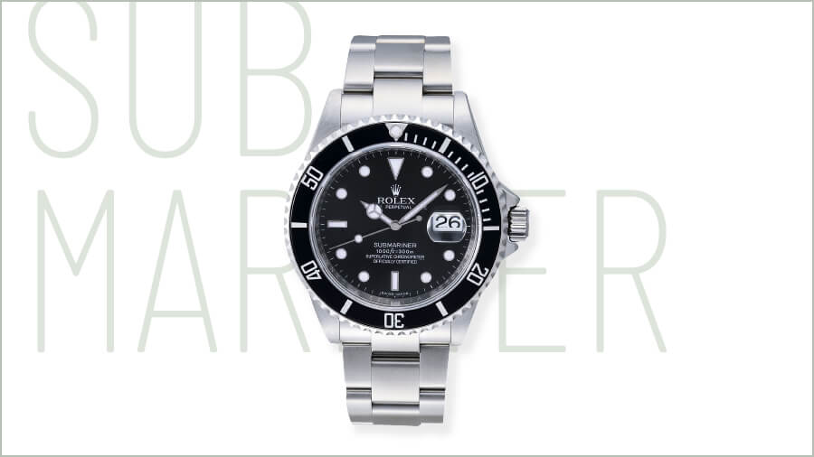 【ROLEX サブマリーナーデイト】型番:16610