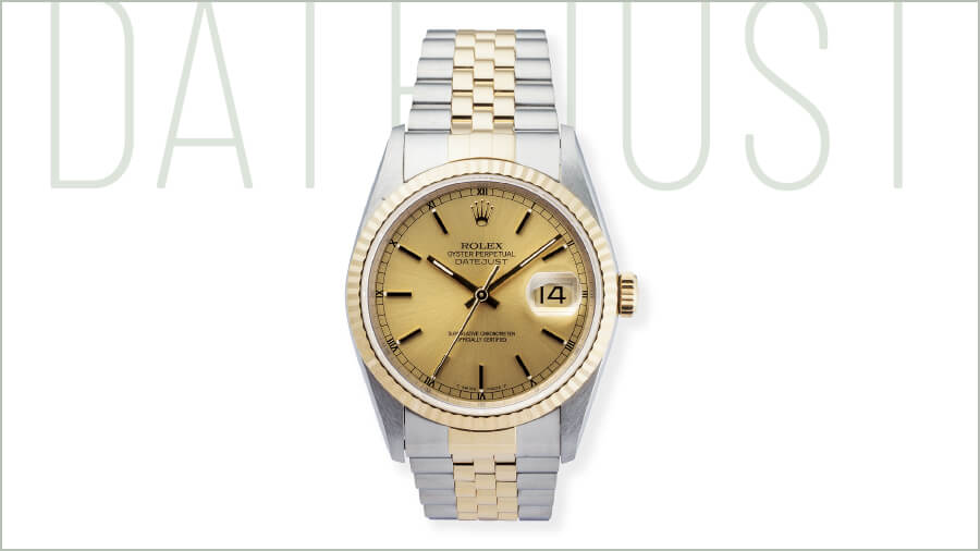【ROLEX デイトジャスト】型番:16233