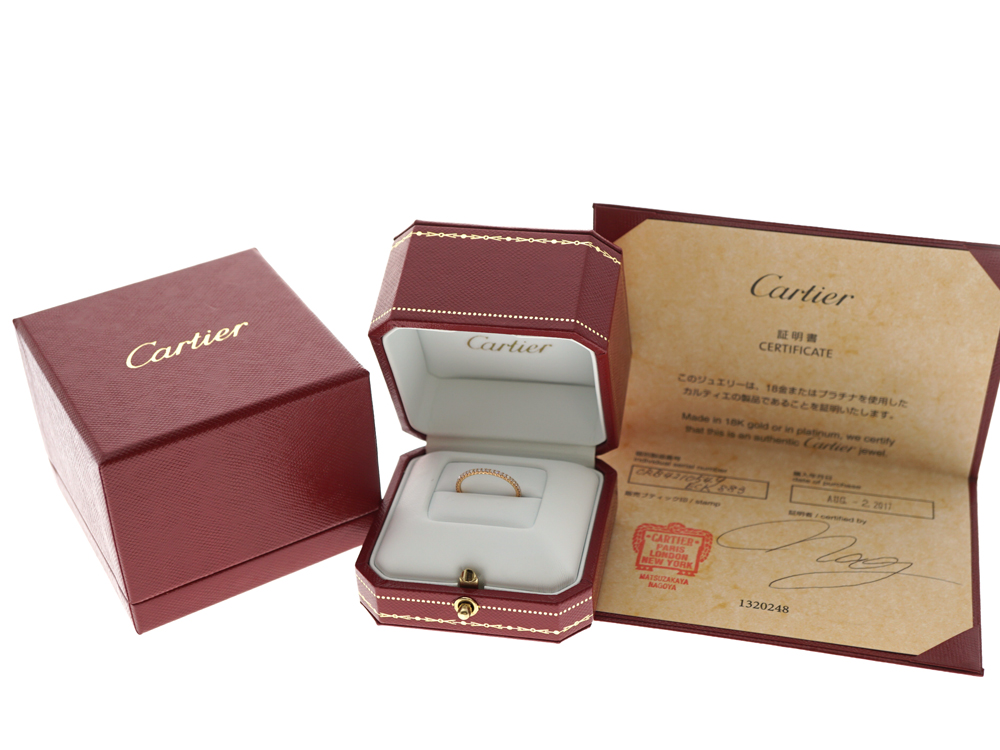 Cartier カルティエ フルエタニティーリング K18ピンクゴールド 買取実績 北名古屋 公式 岐阜 愛知の質 ブランド品の買取 販売なら質屋かんてい局