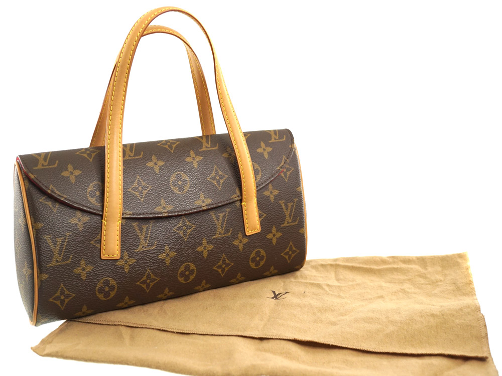 美品『USED』LOUIS VUITTON ソナチネ M51902 モノグラム ハンドバッグ ...