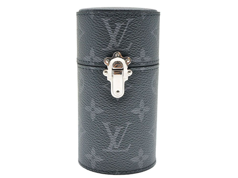 Louis Vuitton LS0207 Perfume Case Monogram Eclipse Travel Case