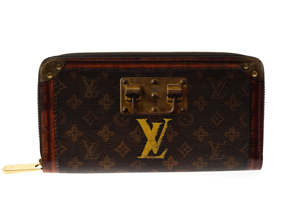 専用　LOUIS VUITTON ルイヴィトン　トランクタイム　ジッピー Louis Vuitton トランクタイム モノグラム ジッピーウォレット