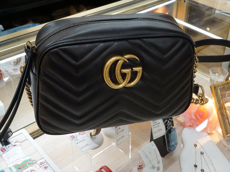 GUCCI GGマーモント ショルダーバッグ グッチ-