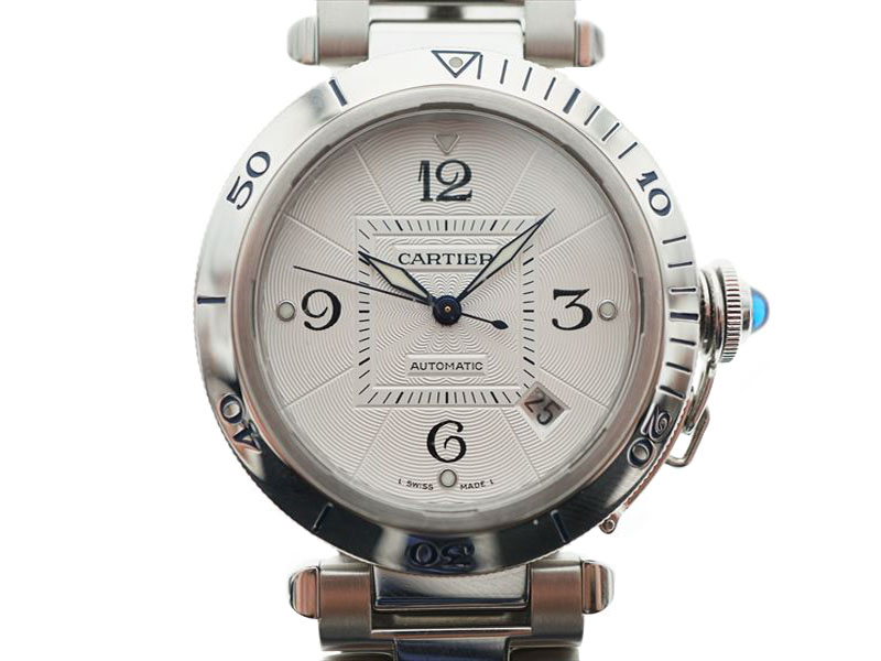 CARTIER【カルティエ】/パシャコンベックスグリッド/W31059H3/メンズ