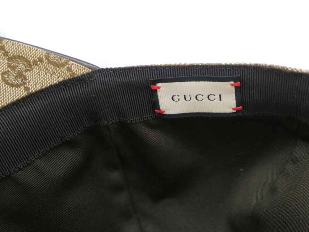 GUCCI【グッチ】200035/ベースボールキャップ/帽子/GGキャンバス/ユニ