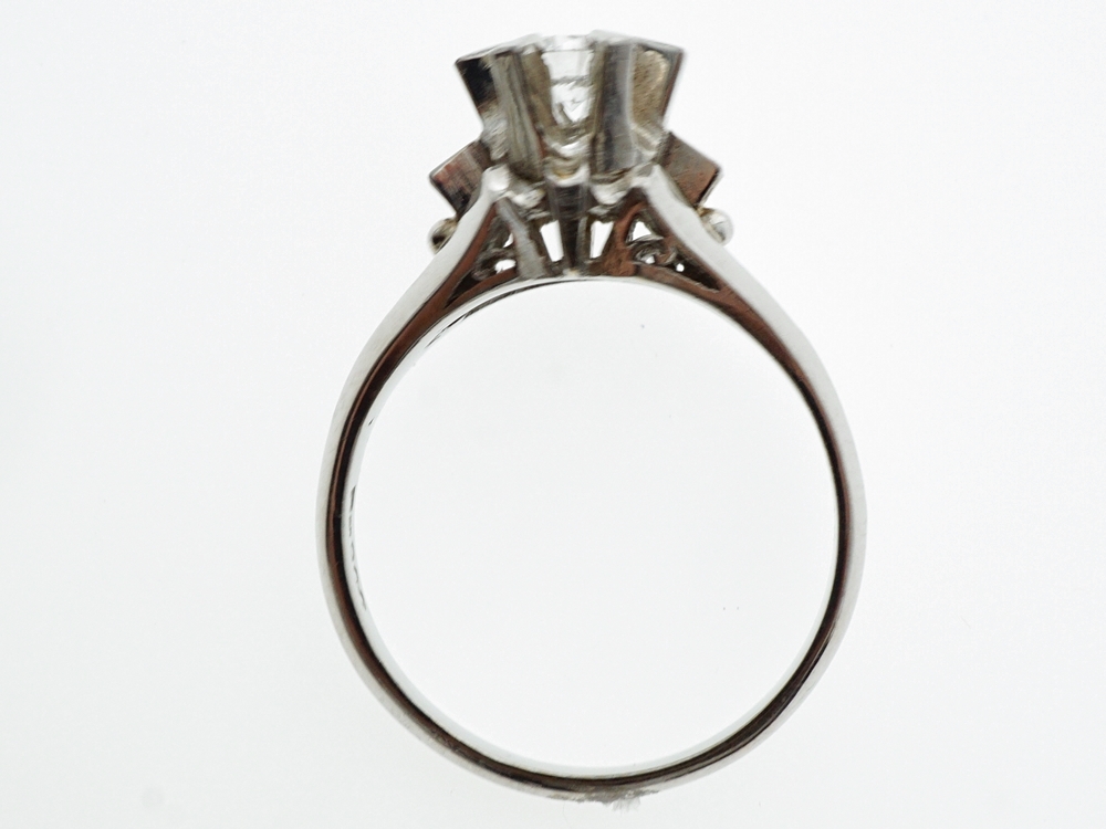Pm900【プラチナ】D0.27ct/ダイヤ/指輪/結婚指輪/貴金属/レディース ...