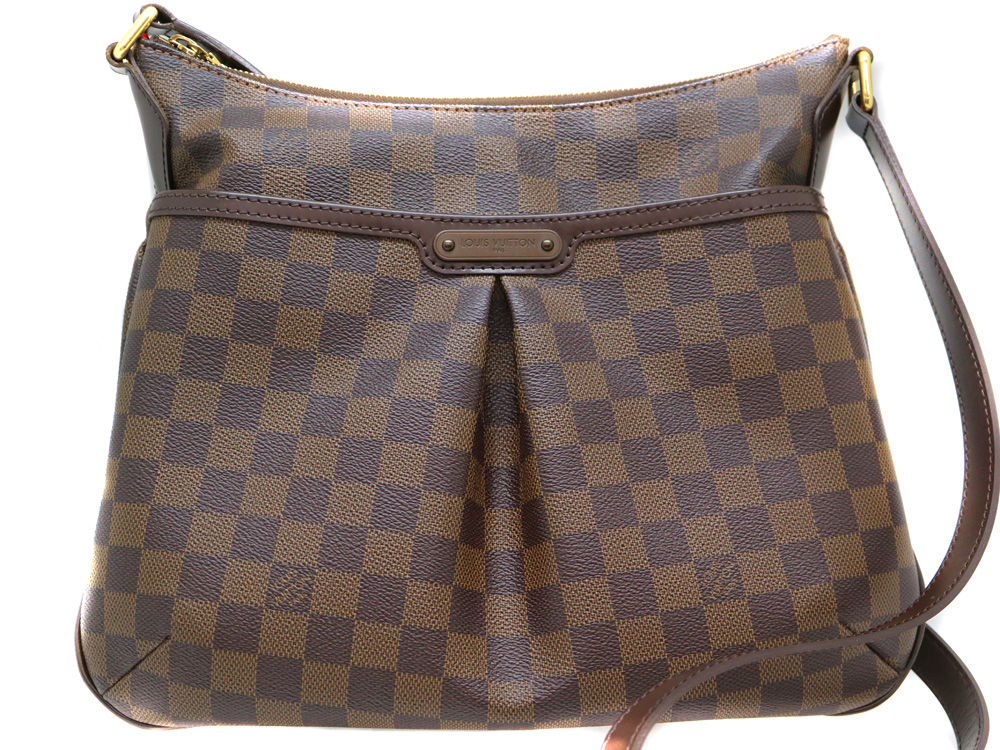 LOUIS VUITTON◇ブルームズベリPM_ダミエ・エベヌ/N42251/ダメージあり-