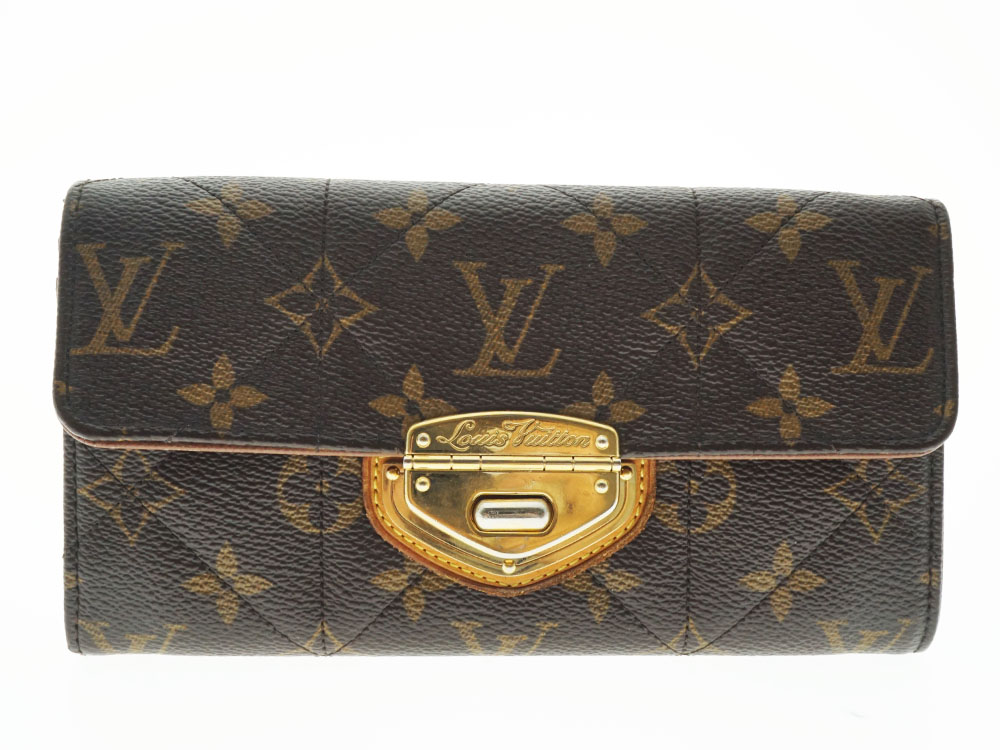 LOUIS VUITTON【ルイ・ヴィトン】M66556/ポルトフォイユ・エトワール/モノグラムキャンバス/ブラウン/レディース/キルティング