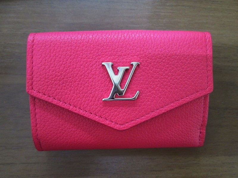 ルイヴィトン LOUIS VUITTON ポルトフォイユ ロックミニ 三つ折り財布 コンパクトウォレット トリヨン ピンク M80087  新入荷 LV1403