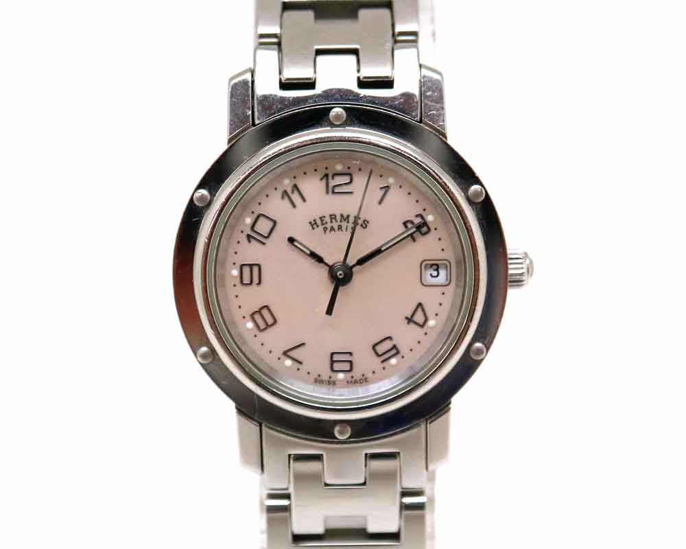エルメスのレディース腕時計「クリッパーナクレ」（CL4.210）の買取 