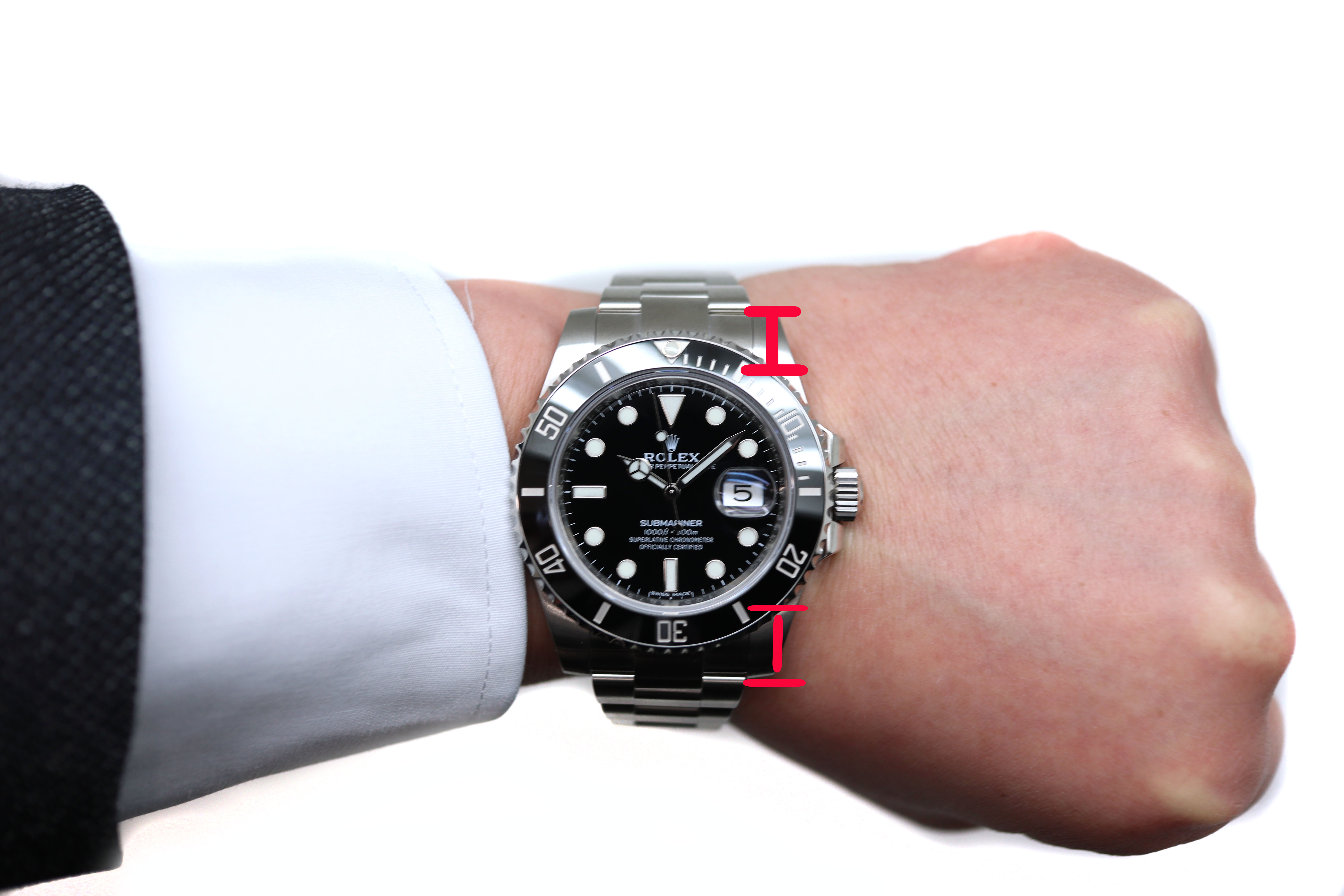 自分に合った時計のサイズの選び方とは ケースサイズから見る体格に合わせた腕時計 茜部 公式 岐阜 愛知の質 ブランド品の買取 販売なら質屋かんてい局
