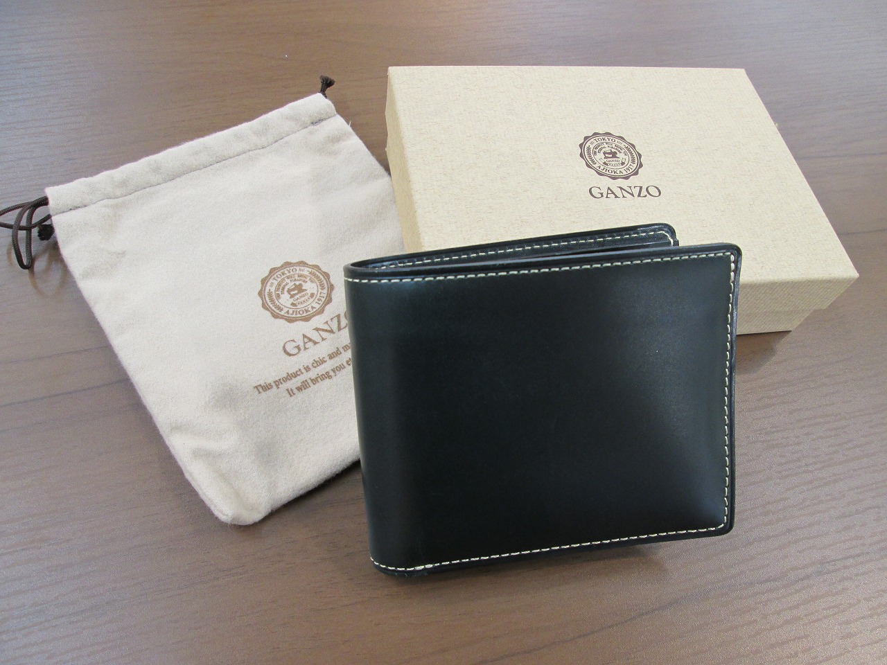 ガンゾ】最高品質！男の格を上げる、2つ折り財布のご紹介！ブライドル