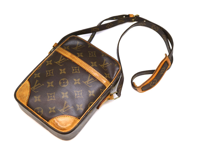 LOUIS VUITTON◇ダヌーブ_モノグラムキャンバス/PVC/BRW - レディース