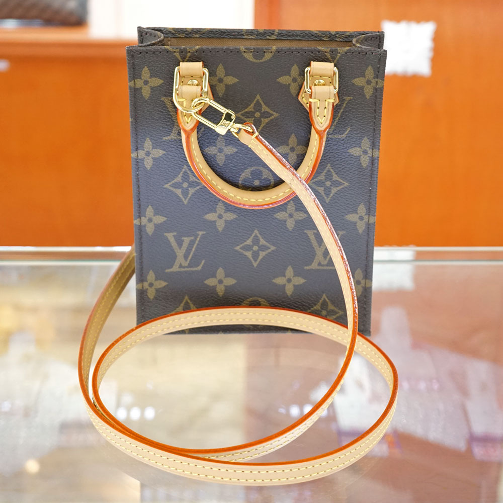人気SALE Louis Vuitton プティットサックプラ ミニバッグ ハンドバッグ