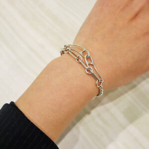 シェーヌダンクルパンクブレスレット着画　正面