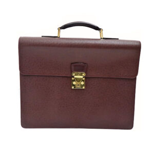 LOUIS VUITTON/ルイヴィトン/M30036/モスコバ/ビジネスバッグ/タイガレザー/ブラウン系(赤茶)/メンズ/c25-2344