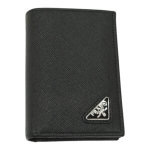 プラダ 二つ折り財布 ブラック